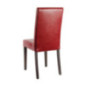 Chaises en simili cuir Bolero rouges (Lot de 2)
