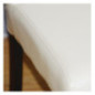 Chaises en simili cuir Bolero crème (Lot de 2)