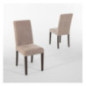 Chaises Bolero beige (Lot de 2)