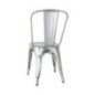 Chaises bistro en acier Bolero (lot de 4)