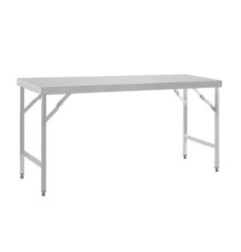 Grande table pliante inox Vogue 1800mm