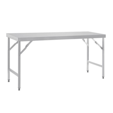 Grande table pliante inox Vogue 1800mm