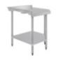 Table d'angle inox Vogue 600mm