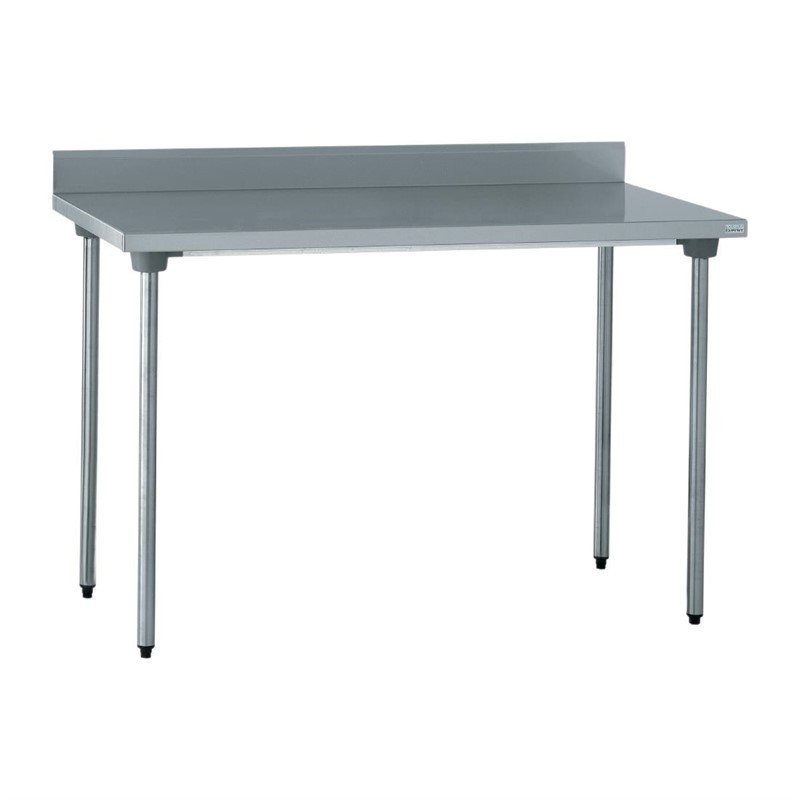 Table de préparation inox avec dosseret Tournus 1800mm