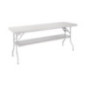 Table de travail pliante inox Vogue 1830x610x780mm