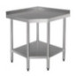 Table d'angle inox Vogue 700mm