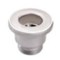 Crépine de vidange en laiton chromé avec joint et écrou de fixation Gastro M 38mm