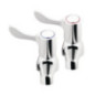 Robinets de lavabo à levier Vogue (lot de 2)