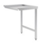 Table de sortie gauche pour lave-vaisselle à capot Vogue 600mm
