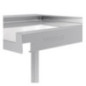 Table de sortie gauche pour lave-vaisselle à capot Vogue 600mm