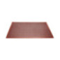 Tapis en caoutchouc antidérapant et antifatigue Jantex rouge 1500 x 900mm