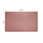 Tapis en caoutchouc antidérapant et antifatigue Jantex rouge 1500 x 900mm