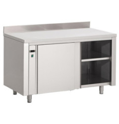 Armoire chauffante inox avec dosseret Gastro M 850x1000x700mm