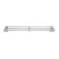 Etagère murale tubulaire Vogue acier inoxydable 1500mm