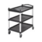 Grand chariot utilitaire noir Cambro