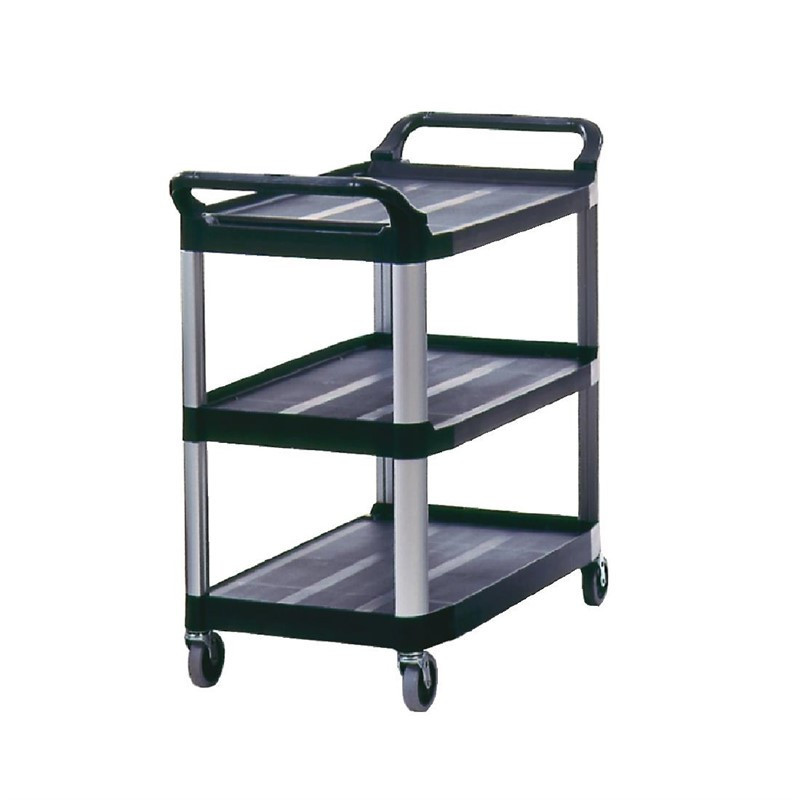 Chariot utilitaire Rubbermaid X-tra noir