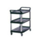 Chariot utilitaire Rubbermaid X-tra noir