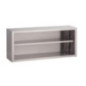 Placard ouvert mural inox Gastro M 1800 x 400 x 600mm