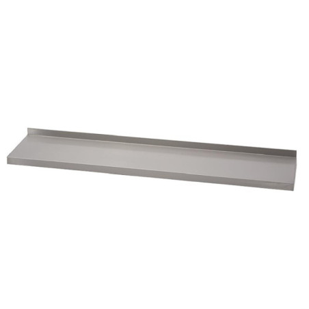 Etagère murale inox sans supports Gastro M 1000 x 400mm