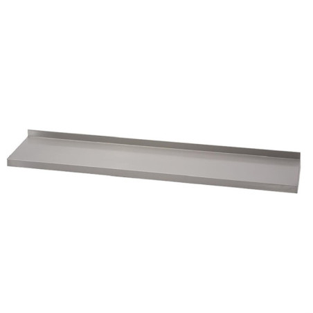 Etagère murale inox sans supports Gastro M 1600 x 400mm