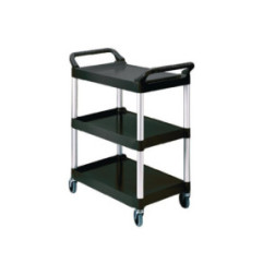 Chariot utilitaire compact noir Rubbermaid