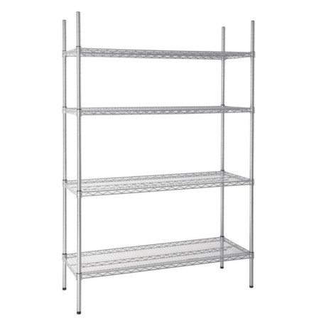 Etagère modulaire 4 niveaux 1220x457mm Vogue