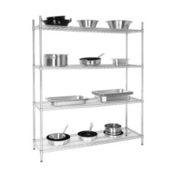 Etagère modulaire 4 niveaux 1525x457mm Vogue