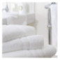 Drap de douche blanc Comfort Nova Mitre