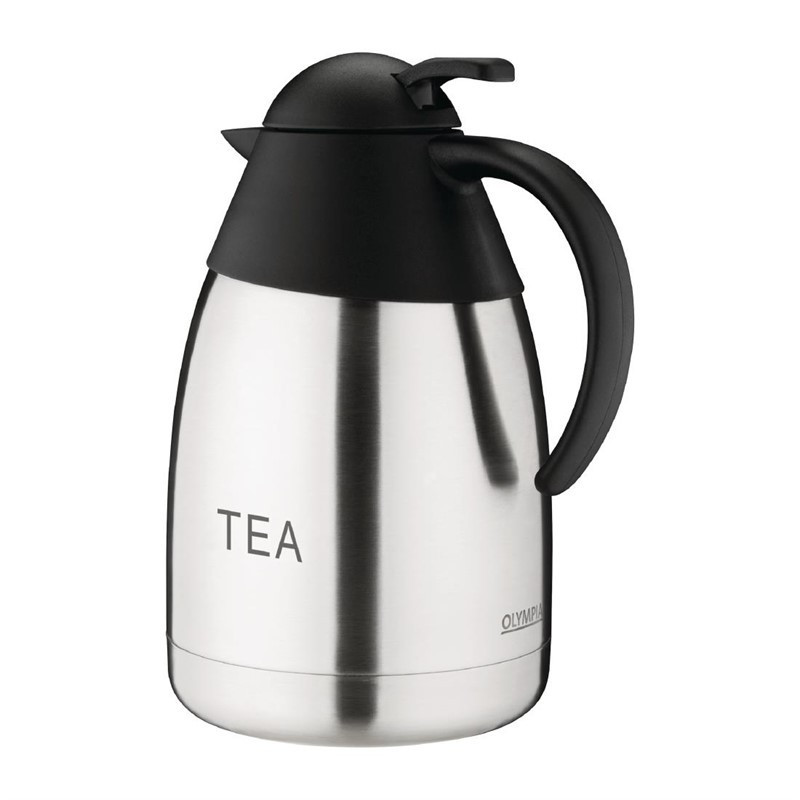 Pichet isotherme à thé Olympia couvercle bombé 1,5L