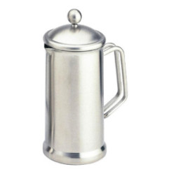 Cafetière à piston en inox satiné Olympia 8 tasses