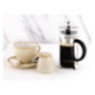 Cafetière à piston en acier inoxydable Olympia 3 tasses