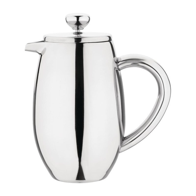 Cafetière à piston en inox isotherme Olympia 3 tasses