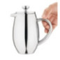 Cafetière à piston en inox isotherme Olympia 3 tasses