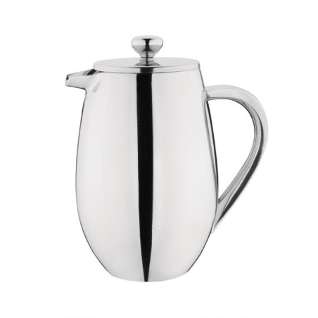 Cafetière à piston en inox isotherme Olympia 6 tasses