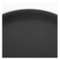 Plateau antidérapant en plastique Olympia Kristallon rond noir 356mm
