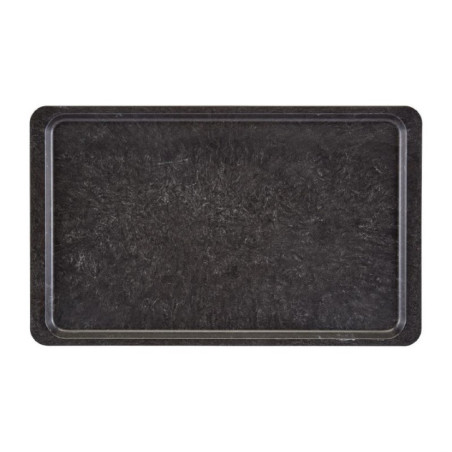 Plateau lisse en polyester Versa Cambro 530 x 325mm anthracite