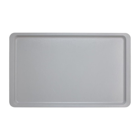 Plateau lisse en polyester Versa Cambro 530 x 325mm gris clair