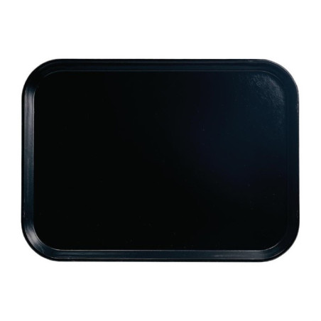 Plateau fibre de verre Camtray Cambro noir 265x325mm