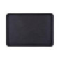 Plateau de service rectangulaire fibre de verre antidérapant Camtread Cambro noir 450x650mm (Lot de 6)