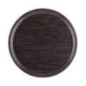 Plateau rond antidérapant Roltex 450mm wengé