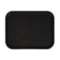 Plateau rectangulaire antidérapant en fibre de verre Camtread Cambro noir 45,7 cm