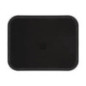 Plateau rectangulaire antidérapant en fibre de verre Camtread Cambro noir 45,7 cm