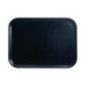 Plateau fibre de verre Camtray Cambro noir 45,7 cm