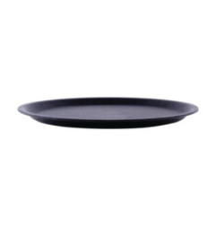 Plateau antidérapant Roltex Blackline rond 310mm noir