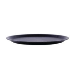 Plateau antidérapant Roltex Blackline rond 310mm noir