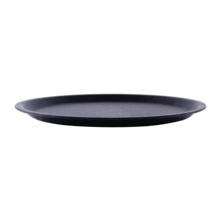 Plateau antidérapant Roltex Blackline rond 310mm noir