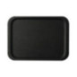 Plateau antidérapant Roltex Blackline rond 490 x 340mm noir