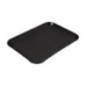 Plateau en polypropylène Fast Food Cambro noir 410 mm