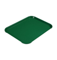 Plateau en polypropylène Fast Food Cambro vert 410 mm