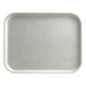 Plateau en polyester Versalite Cambro gris moucheté 430mm